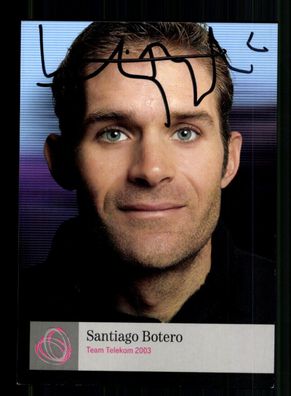 Santiago Botero Autogrammkarte Original Signiert Radsport + A 237177