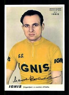 Ercole Baldini 1933-2022 Radrennfahrer Italien Olympiasieger 1956 + A 236982