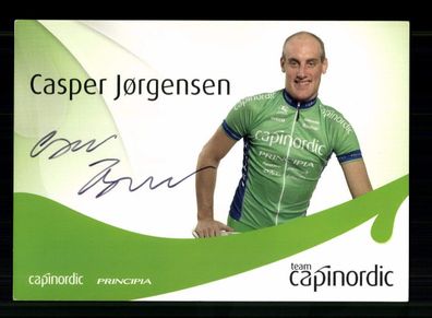 Casper Jorgensen Autogrammkarte Original Signiert Radsport + A 237120