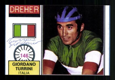 Giordano Turrini Radsportler Italien 2. Olympia 1968 Original Signiert+ A 236983