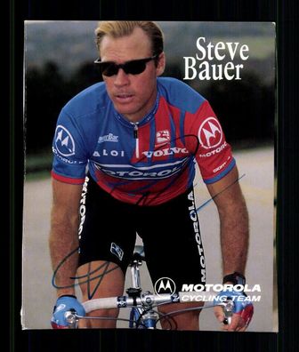 Steve Bauer Kanadischer Radrennfahrer 2. Olympia 1984 Signiert + A 237057