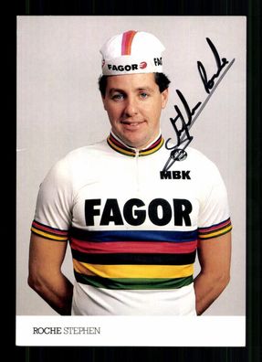 Stephen Roche Tour de France Sieger 1987 Original Signiert + A 237061