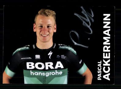 Pascal Ackermann Autogrammkarte Original Signiert Radsport + A 237113