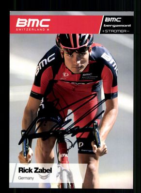 Rick Zabel Autogrammkarte Original Signiert Radsport + A 237139