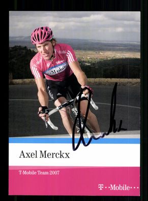 Axel Merckx Autogrammkarte Original Signiert Radsport + A 237187