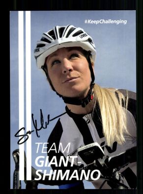 Sara Munstonen Autogrammkarte Original Signiert Radsport + A 237189