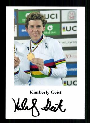 Kimberly Geist Foto Original Signiert Radsport + A 237190