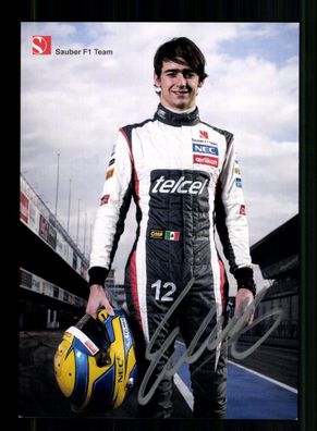 Esteban Gutierrez Formel 1 Fahrer 2013-2016 Original Signiert + A 237241