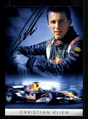 Christian Klien Formel 1 Fahrer 2004-10 Original Signiert + A 237237