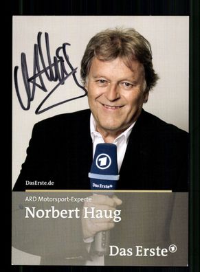 Norbert Haug Formel 1 Mercedes Sportchef Original Signiert + A 237238