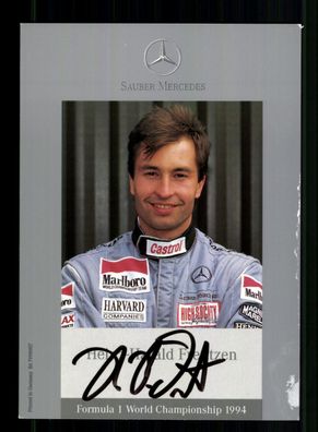 Heinz Harald Frentzen Formel 1 Fahrer 1994-2003 Original Signiert + A 237267