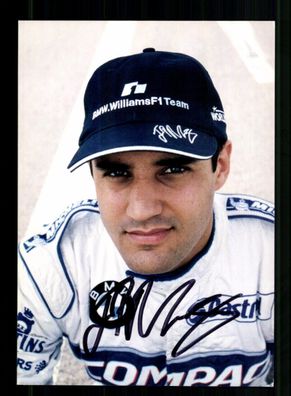 Juan Pablo Montoya Formel 1 Fahrer 2001-06 Original Signiert + A 237258