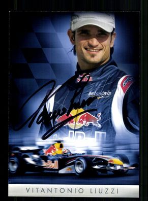 Vitantonio Liuzzi Formel 1 Fahrer 2005-2011 Original Signiert + A 237261