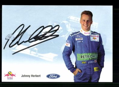 Johnny Herbert Formel 1 Fahrer 1989-2000 Original Signiert + A 237277