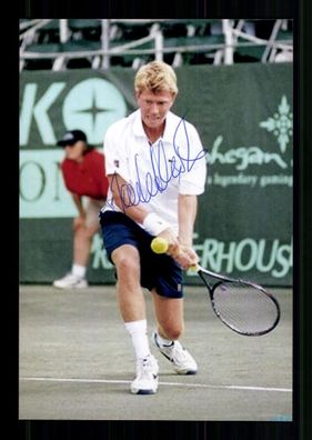 Joakim Nyström Schwedischer Tennisspieler Foto Original Signiert + A 237338