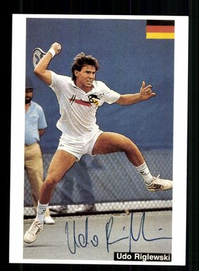 Udo Riglewski Autogrammkarte Original Signiert Tennis + A 237389