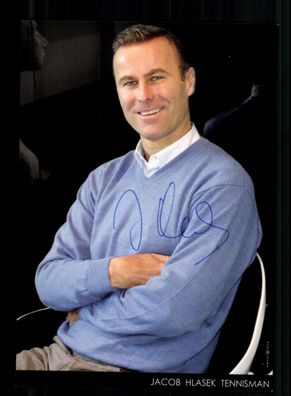 Jacob Hlasek Autogrammkarte Original Signiert Tennis + A 237520