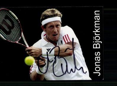 Jonas Björkman Foto Original Signiert Tennis + A 237530