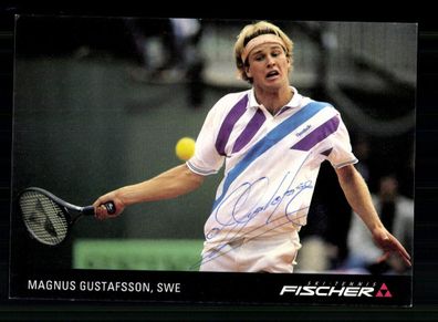 Magnus Gustafsson Autogrammkarte Original Signiert Tennis + A 237535