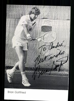 Brian Gottfried Autogrammkarte Original Signiert Tennis + A 237547