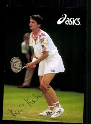 Karin Kschwendt Autogrammkarte Original Signiert Tennis + A 237377