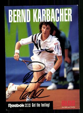 Bernd Karbacher Autogrammkarte Original Signiert Tennis + A 237392