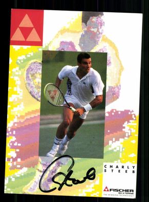 Charly Steeb Autogrammkarte Original Signiert Tennis + A 237396