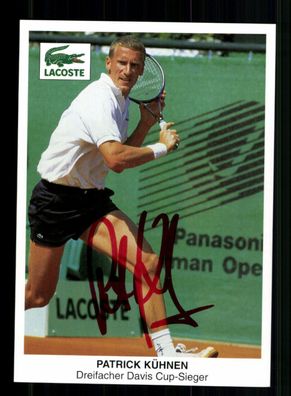 Patrik Kühnen Autogrammkarte Original Signiert Tennis + A 237400