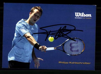 Philipp Kohlschreiber Autogrammkarte Original Signiert Tennis + A 237408