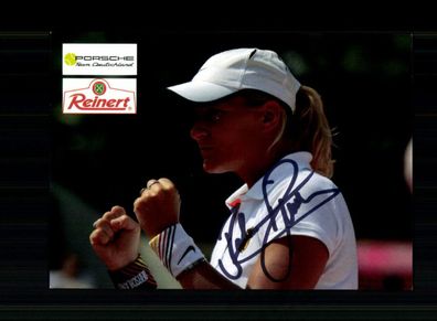 Unbekannt Autogrammkarte Original Signiert Tennis + A 237435