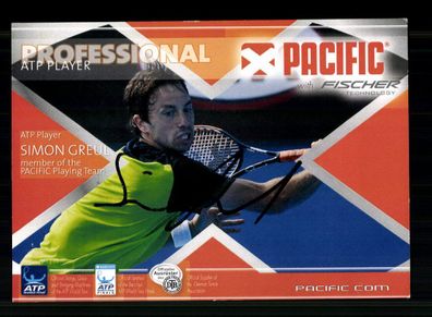 Simon Greul Autogrammkarte Original Signiert Tennis + A 237443