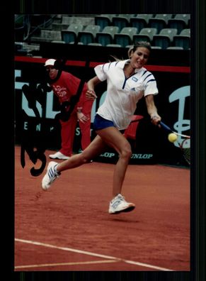 Unbekannt Foto Original Signiert Tennis + A 237458