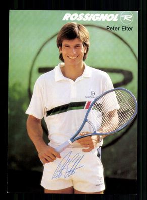 Peter Elter Autogrammkarte Original Signiert Tennis + A 237471