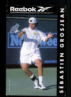 Sebastien Grosjean Autogrammkarte Original Signiert Tennis + A 237492