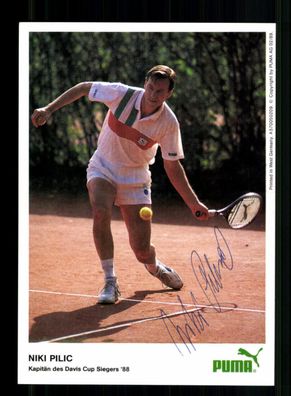 Niki Pilic Autogrammkarte Original Signiert Tennis + A 237525