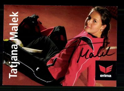 Tatjana Malek Autogrammkarte Original Signiert Tennis + A 237534