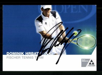 Dominik Hrbaty Autogrammkarte Original Signiert Tennis + A 237536