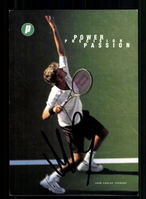 Juan Carlos Ferrero Autogrammkarte Original Signiert Tennis + A 237542