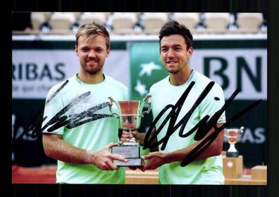 Kevin Krawietz und Andreas Mies French Open Sieger 2019-20 Signiert + A 237296