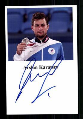 Aslan Karatsev Russischer Tennisspieler 2. Olympia 2020 Signiert + A 237334