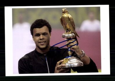 Jo Wilfried Tsonga Tennisspieler Frankreich Original Signiert + A 237346