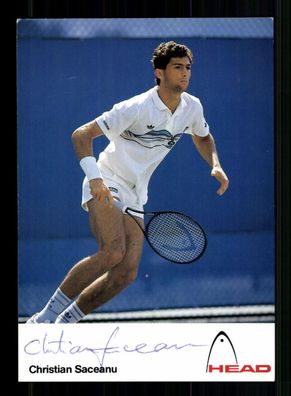 Christian Saceanu Autogrammkarte Original Signiert Tennis + A 237393