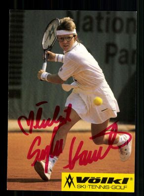 Sylvia Hanika Autogrammkarte Original Signiert Tennis + A 237418