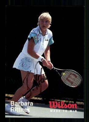 Barbara Rittner Autogrammkarte Original Signiert Tennis + A 237422