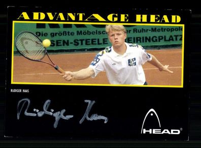 Rüdiger Haas Autogrammkarte Original Signiert Tennis + A 237440