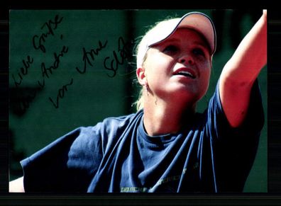 Anne Schäfer Autogrammkarte Original Signiert Tennis + A 237445