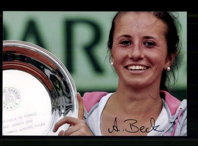 Annika Beck Foto Original Signiert Tennis + A 237456