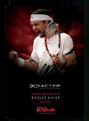 Nicolas Kiefer Autogrammkarte Original Signiert Tennis + A 237480