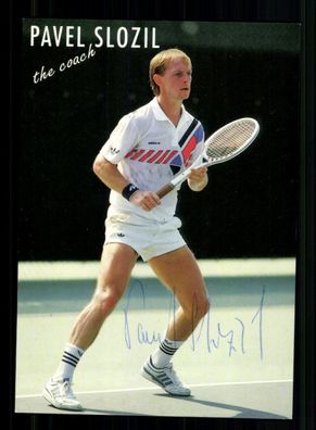 Pavel Slozil Autogrammkarte Original Signiert Tennis + A 237546