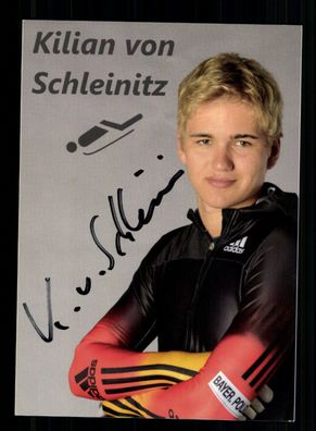 Kilian von Schleinitz Skeleton Autogrammkarte Original Signiert + A 238703